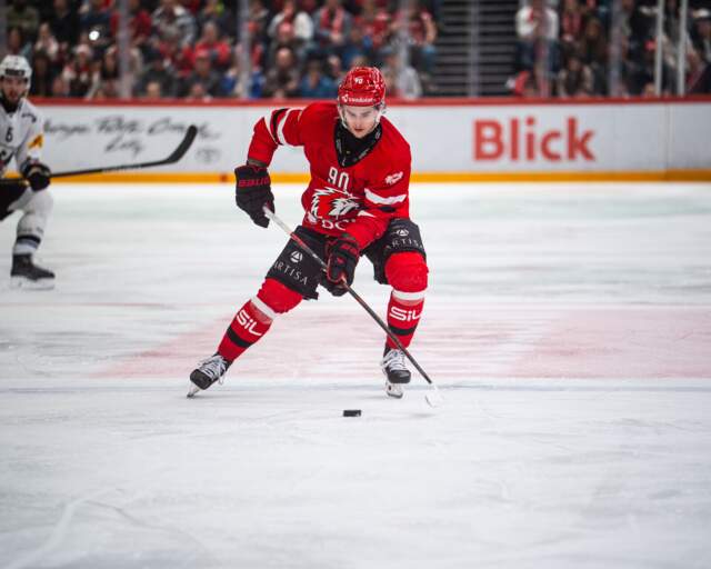 Théo Rochette sur la glace