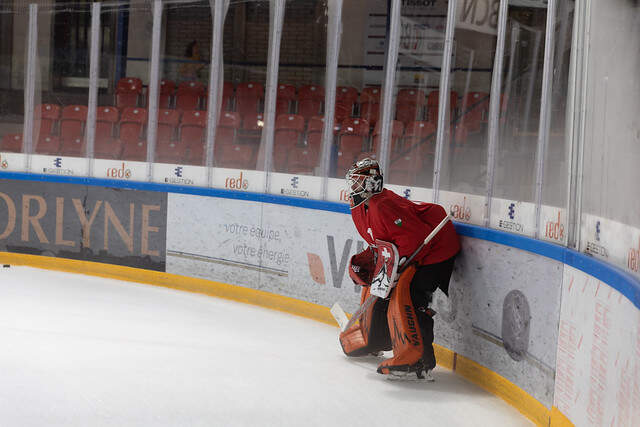 Kavin Pasche sur la glace